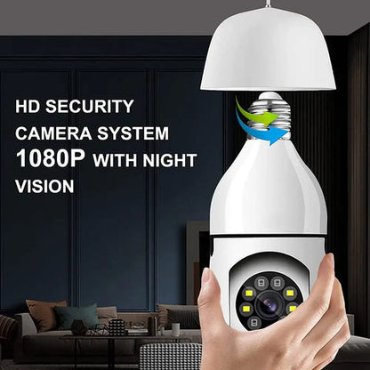 360 Rotating Wireless Panoramic Night Vision Security Camera My Store