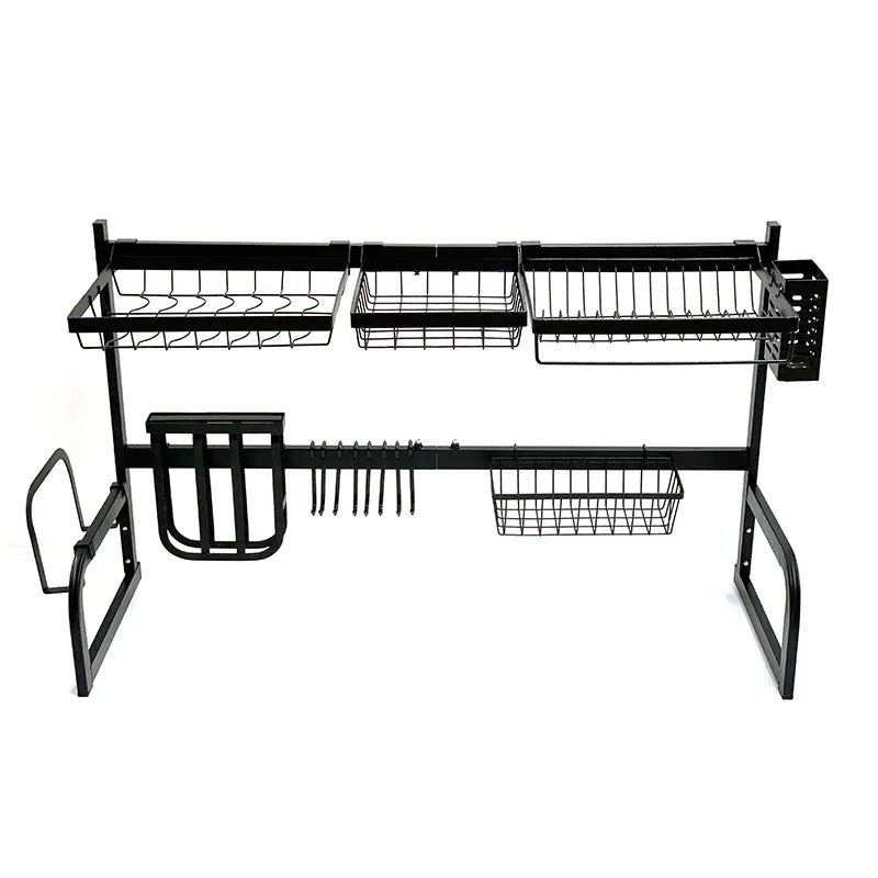 Adjustable Large Over The Sink Dish Drying Rack My Store