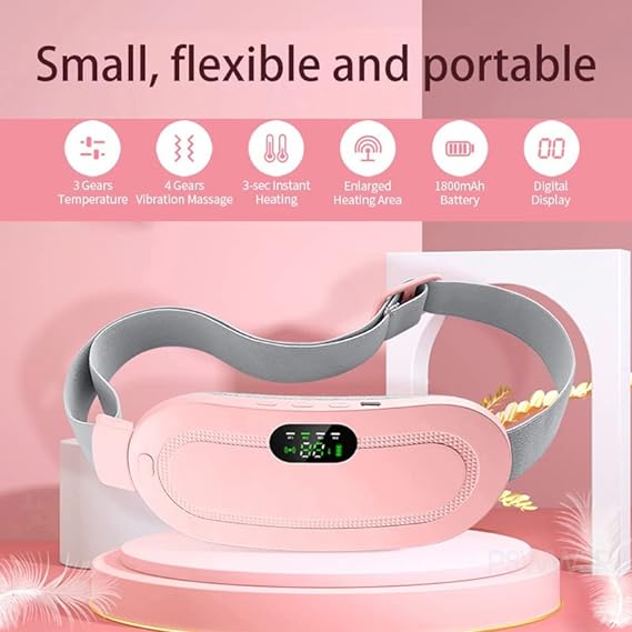 Period Belt Electric | Rechargeable Menstrual Heating Pad | Endometriosis Pain Relief Essalan Shop