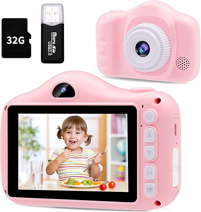 Mini Rechargeable Child Digital Camera Shockproof Video Camcorder Essalan Shop