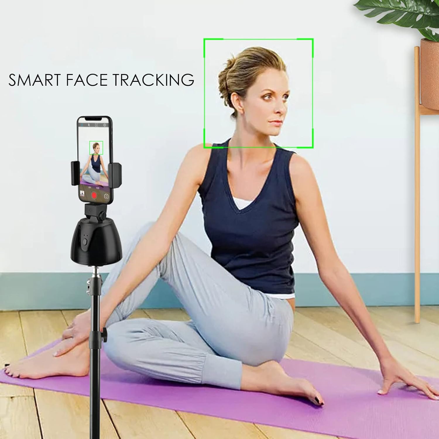 Rotation Face Body Phone Tracking Tripod My Store