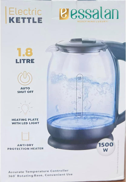 Electric Glass Kettle By Essalan My Store