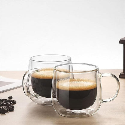 Clear Borosilicate Glass Mugs Essalan Shop