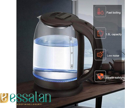 Electric Glass Kettle By Essalan My Store