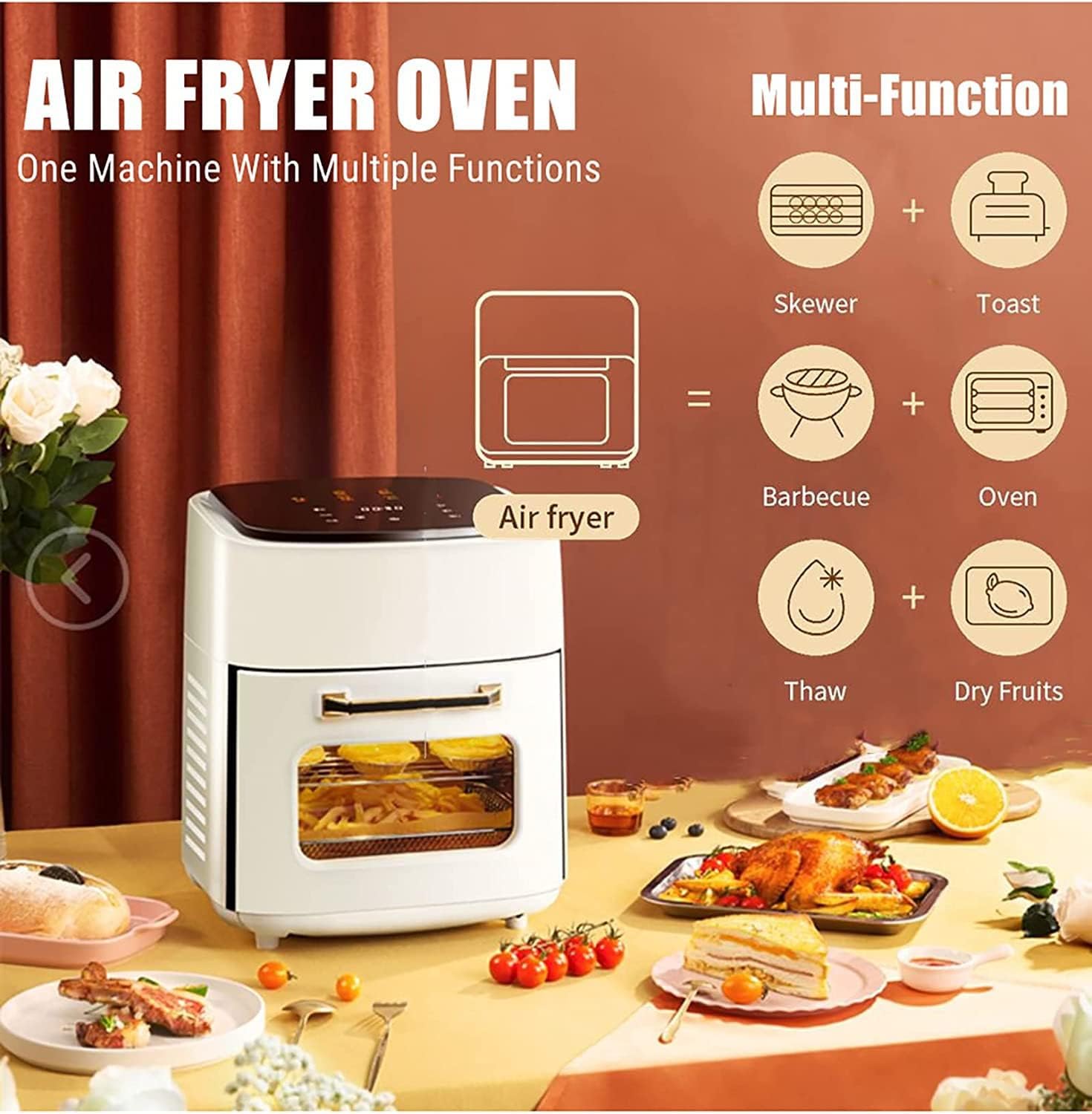 15L Large-Capacity Air Fryer & Mini Oven