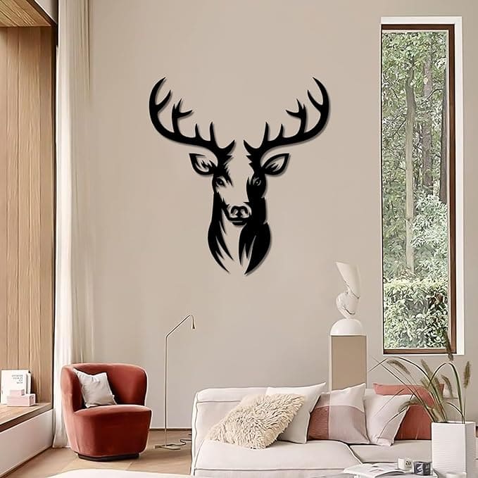 DEER HEAD WALL DECOR