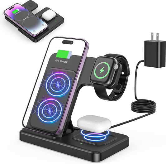 3 in 1 Wireless Foldable Charging Station My Store