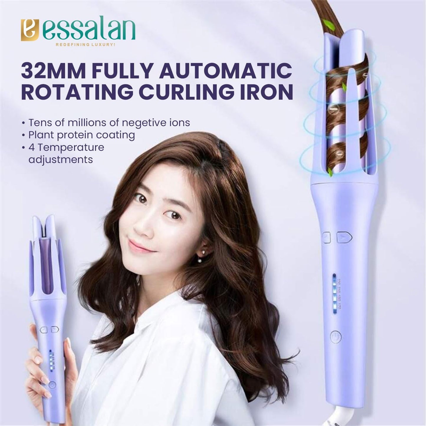 Essalan Automatic Hair Curler My Store