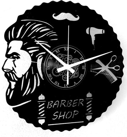 Barbershop Design Wall Clock