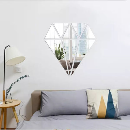 Diamond Mirror | Wall Stickers Flexyko