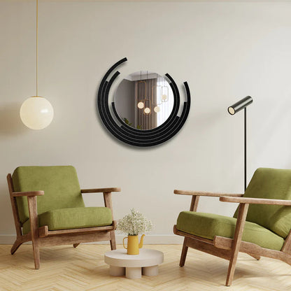 Elegant Round Mirror Flexyko