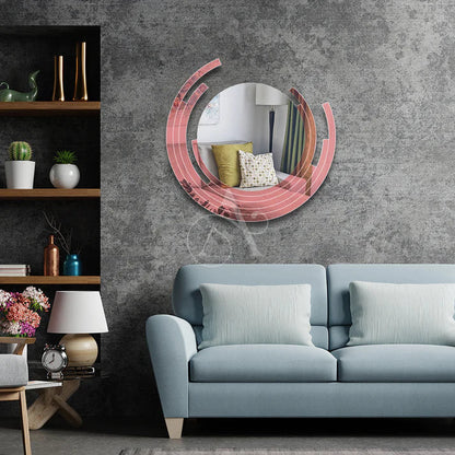 Elegant Round Mirror Flexyko