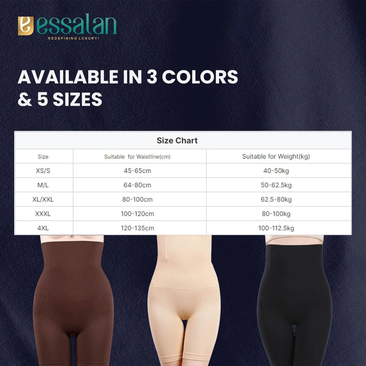 Essalan High Waist Shapewear Shorts My Store