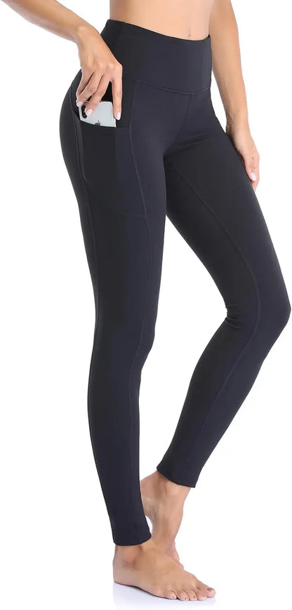 Essalan Women’s Yoga Pants with Side Pockets My Store