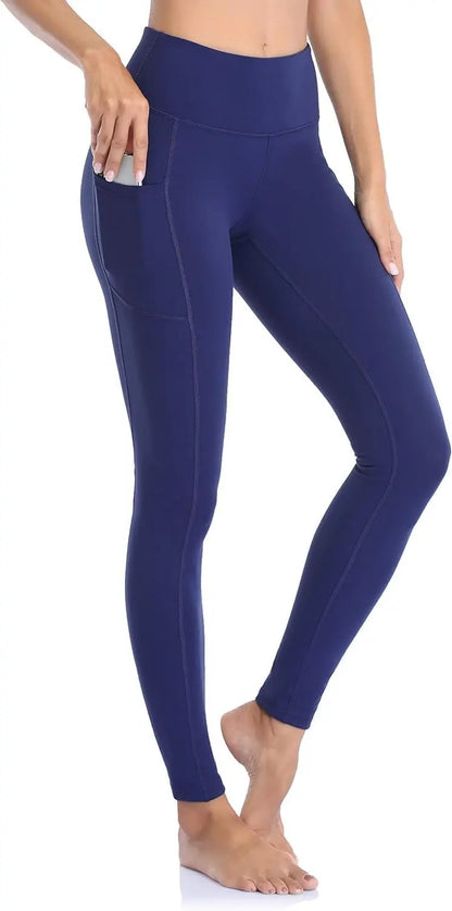 Essalan Women’s Yoga Pants with Side Pockets My Store