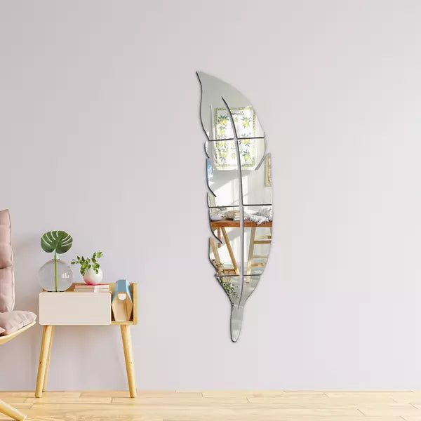 Feather Mirror | Wall Stickers Flexyko