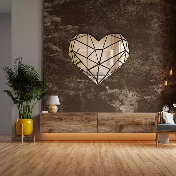 Heart Mirror | Wall Stickers Flexyko