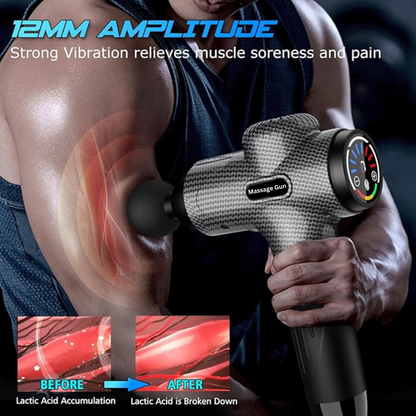 Professional Portable Electric Gun Massager Body Muscle Physiotherapy Lymphatic Drainage Essalan Shop