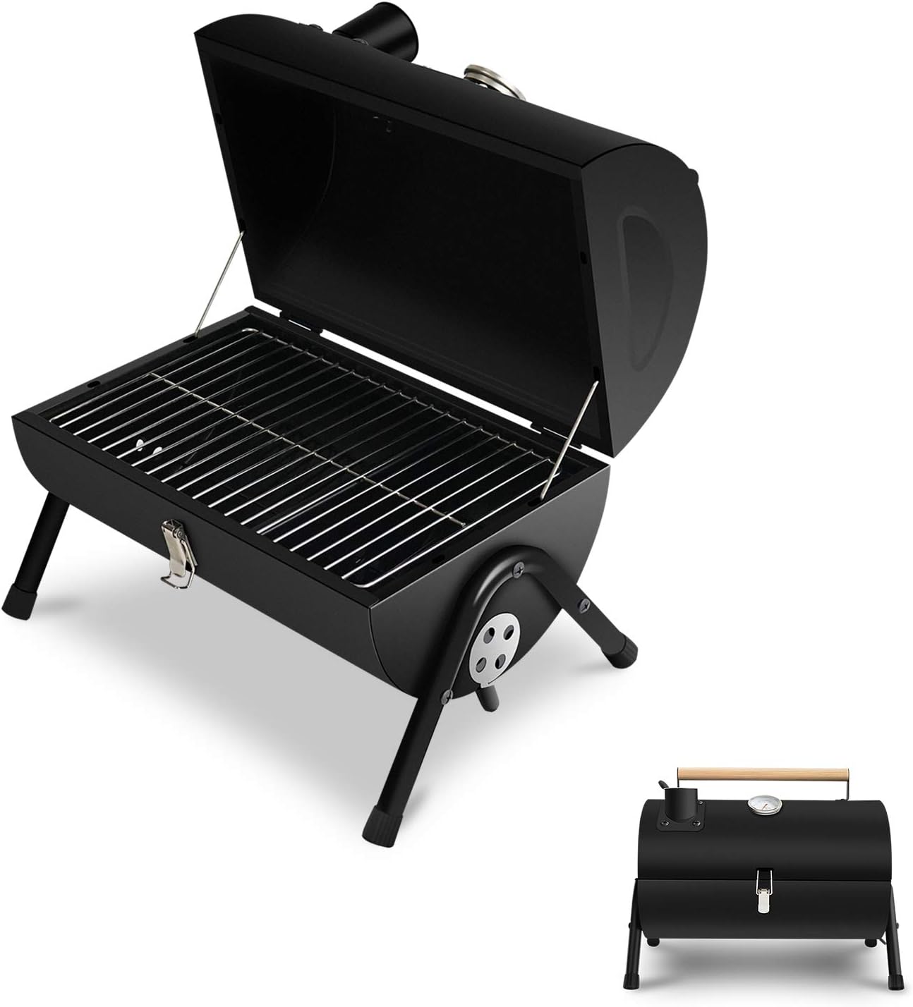 Portable Charcoal Grill for Versatile Outdoor Cooking