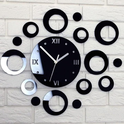 Acrylic DIY 3D Wall Clock, wall decorations