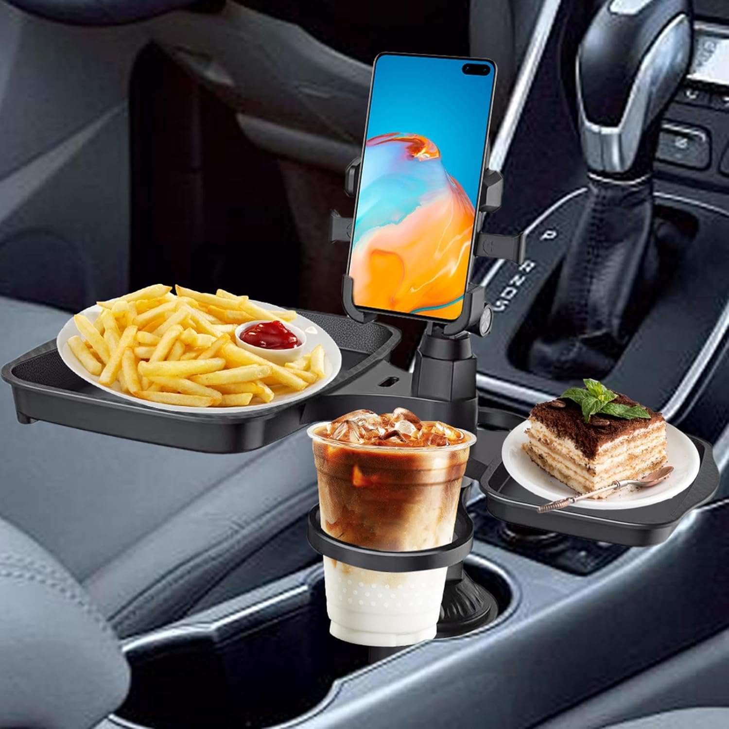 The Ultimate 4-in-1 Car Cup Holder Expander