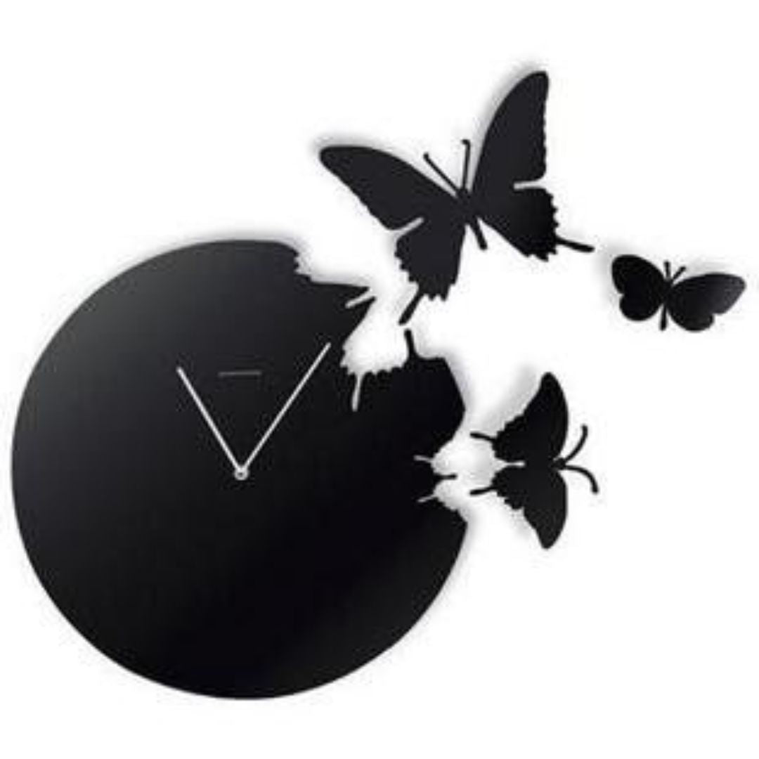 Creative living room butterfly wall clock