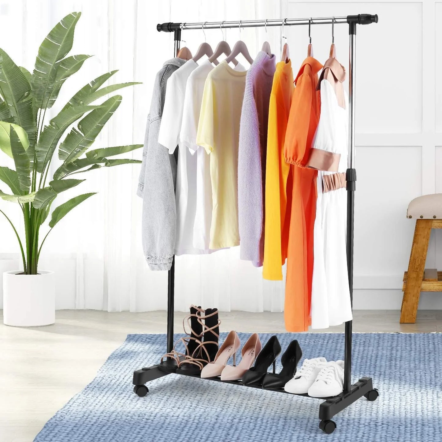 Clothes Racks Closet Organizers Single Pole My Store