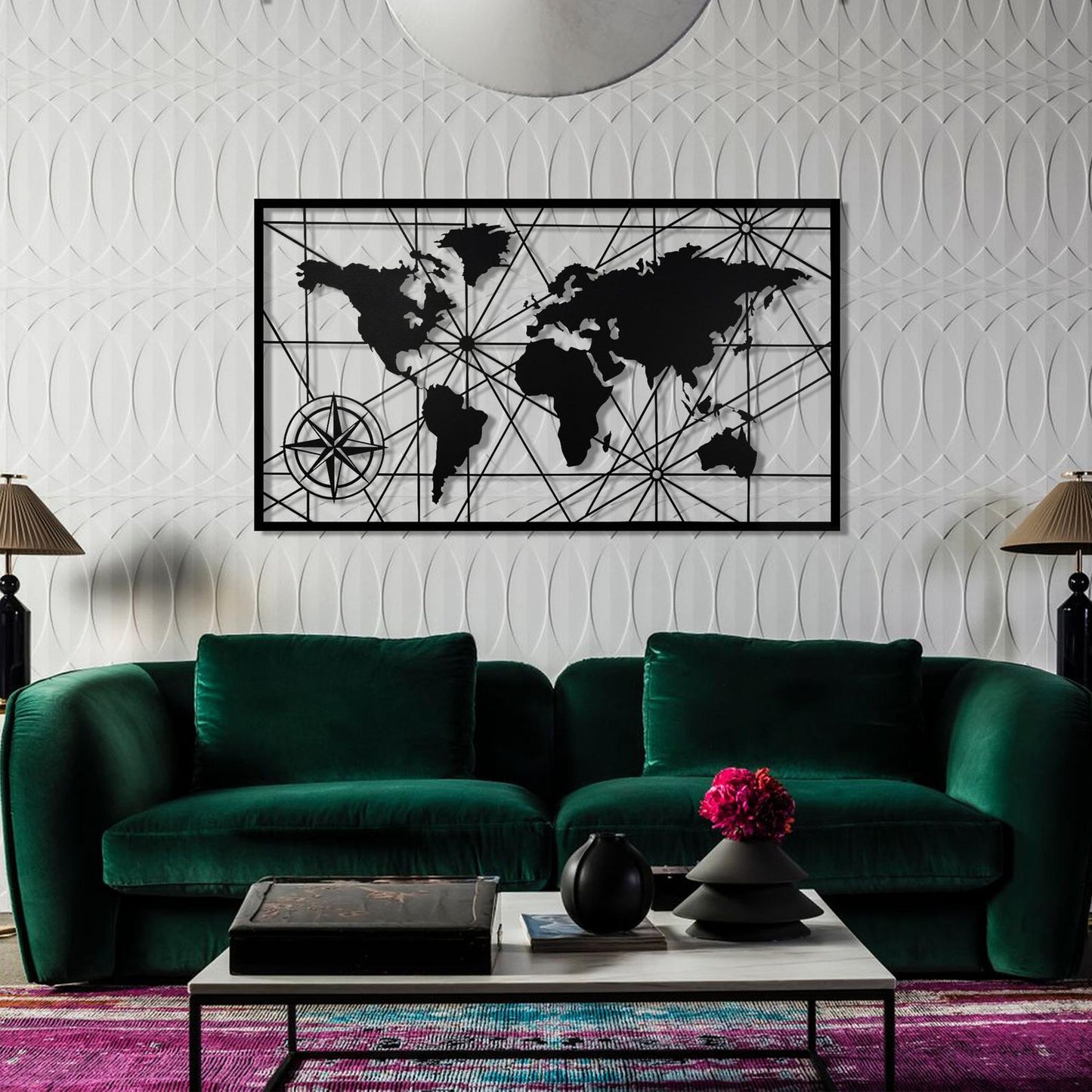 World Map (Frame)