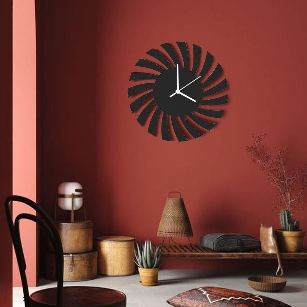 Spin Wheel 3D Wall Clock