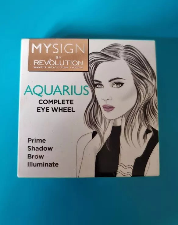 My Sign by Revolution Complete Eye Wheel eyeshadow & brow Aquarius My Store